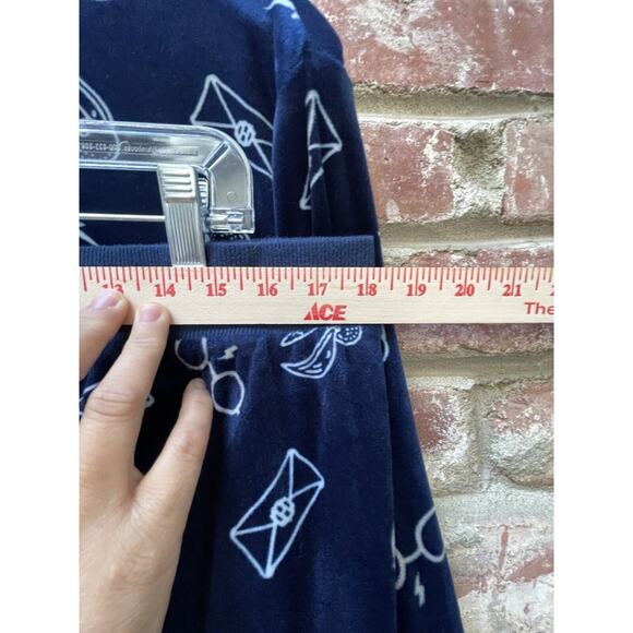 Harry Potter Wizarding World Ladies' Silky Stretch Velour 2PC Pajama Set XL EUC - Picture 9 of 14